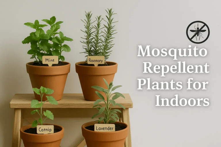 mosquito repellent indoor plants